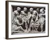 Roman Civilization, Relief Portraying Children Playing with Nuts, Detail from Sarcophagus-null-Framed Giclee Print