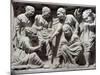 Roman Civilization, Relief Portraying Children Playing with Nuts, Detail from Sarcophagus-null-Mounted Giclee Print