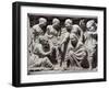 Roman Civilization, Relief Portraying Children Playing with Nuts, Detail from Sarcophagus-null-Framed Giclee Print