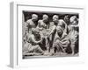 Roman Civilization, Relief Portraying Children Playing with Nuts, Detail from Sarcophagus-null-Framed Giclee Print