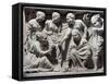 Roman Civilization, Relief Portraying Children Playing with Nuts, Detail from Sarcophagus-null-Framed Stretched Canvas