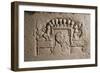 Roman Civilization, Relief Portraying Feast-null-Framed Giclee Print