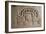 Roman Civilization, Relief Portraying Feast-null-Framed Giclee Print