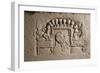 Roman Civilization, Relief Portraying Feast-null-Framed Giclee Print