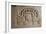 Roman Civilization, Relief Portraying Feast-null-Framed Giclee Print