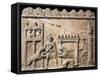 Roman Civilization, Relief Portraying Gladiators and Lions Fighting in Circus-null-Framed Stretched Canvas