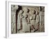 Roman Civilization, Relief Portraying Lady Having Her Hair Styled, from Neumagen-Dhron, Germany-null-Framed Giclee Print