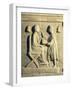 Roman Civilization, Relief Portraying Ophthalmologist Examining Patient-null-Framed Giclee Print