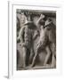 Roman Civilization, Relief with Scenes of Gladiatorial Combat and Games-null-Framed Giclee Print