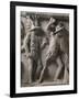 Roman Civilization, Relief with Scenes of Gladiatorial Combat and Games-null-Framed Giclee Print