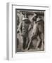 Roman Civilization, Relief with Scenes of Gladiatorial Combat and Games-null-Framed Giclee Print