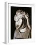 Roman Civilization, Statue of Actor with Comic Mask and Crown, Detail-null-Framed Giclee Print