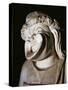 Roman Civilization, Statue of Actor with Comic Mask and Crown, Detail-null-Stretched Canvas