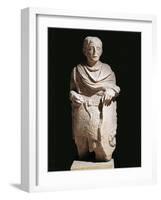 Roman Civilization, Statue of Gaul Soldier, from Avignon, France-null-Framed Giclee Print