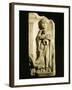 Roman Civilization, Stele Depicting Child and Rooster, from Bordeaux, France-null-Framed Giclee Print