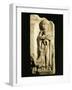 Roman Civilization, Stele Depicting Child and Rooster, from Bordeaux, France-null-Framed Giclee Print