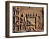 Roman Civilization, Terracotta Relief Depicting Hunting Scene in Circus-null-Framed Giclee Print