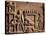 Roman Civilization, Terracotta Relief Depicting Hunting Scene in Circus-null-Stretched Canvas