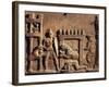 Roman Civilization, Terracotta Relief Depicting Hunting Scene in Circus-null-Framed Giclee Print