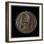 Roman Coin Depicting an Organ-null-Framed Giclee Print