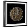 Roman Coin Depicting an Organ-null-Framed Giclee Print