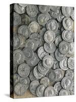 Roman Coins from Treasure of Dolinnoe, Moldova-null-Stretched Canvas