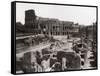 Roman Colosseum and Surrounding Ruins-Bettmann-Framed Stretched Canvas
