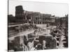 Roman Colosseum and Surrounding Ruins-Bettmann-Stretched Canvas