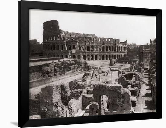 Roman Colosseum and Surrounding Ruins-Bettmann-Framed Premium Photographic Print