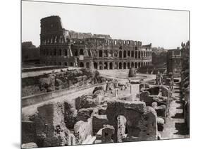 Roman Colosseum and Surrounding Ruins-Bettmann-Mounted Photographic Print