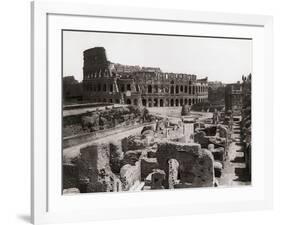 Roman Colosseum and Surrounding Ruins-Bettmann-Framed Photographic Print