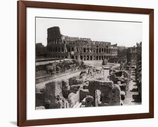 Roman Colosseum and Surrounding Ruins-Bettmann-Framed Photographic Print