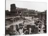 Roman Colosseum and Surrounding Ruins-Bettmann-Stretched Canvas