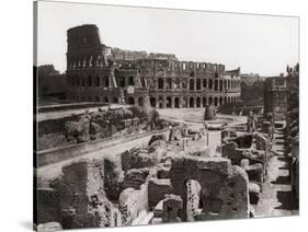 Roman Colosseum and Surrounding Ruins-Bettmann-Stretched Canvas