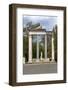 Roman Column and Lintel Structure, Villa Borghese Park, Rome, Lazio, Italy-James Emmerson-Framed Photographic Print