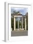 Roman Column and Lintel Structure, Villa Borghese Park, Rome, Lazio, Italy-James Emmerson-Framed Photographic Print