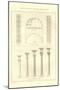 Roman Columns and Dome Ceiling-Richard Brown-Mounted Art Print