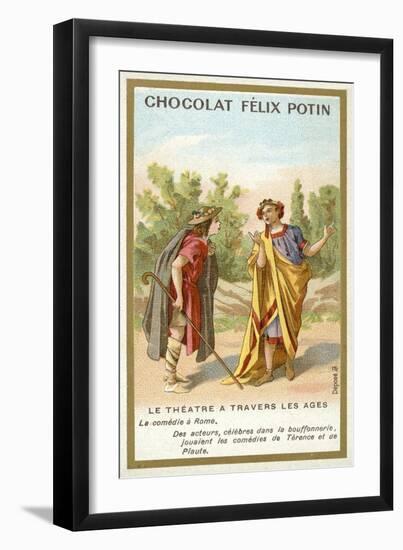 Roman Comedy-null-Framed Giclee Print