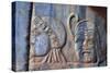 Roman Comic Masks, Sabratha, Libya, C161-C192 Ad-Vivienne Sharp-Stretched Canvas