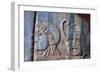 Roman Comic Masks, Sabratha, Libya, C161-C192 Ad-Vivienne Sharp-Framed Photographic Print