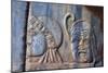 Roman Comic Masks, Sabratha, Libya, C161-C192 Ad-Vivienne Sharp-Mounted Photographic Print