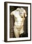 Roman Copy of a Greek Statue of a Male Torso-null-Framed Photographic Print