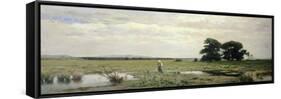 Roman Countryside-Achilles Vertunni-Framed Stretched Canvas