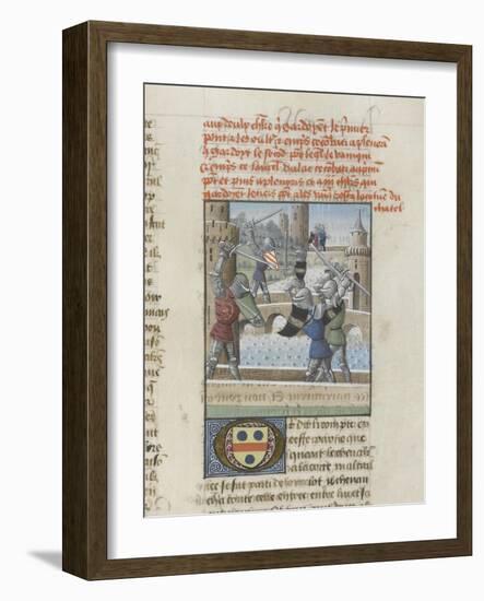 Roman de Tristan par Gilles Gracien-Everard de Espinques-Framed Giclee Print