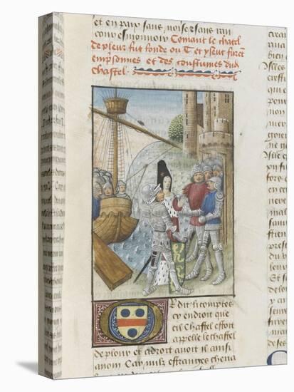 Roman de Tristan par Gilles Gracien-Everard de Espinques-Stretched Canvas