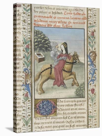 Roman de Tristan par Gilles Gracien-Everard de Espinques-Stretched Canvas