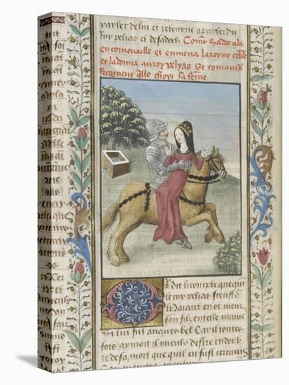 Roman de Tristan par Gilles Gracien-Everard de Espinques-Stretched Canvas