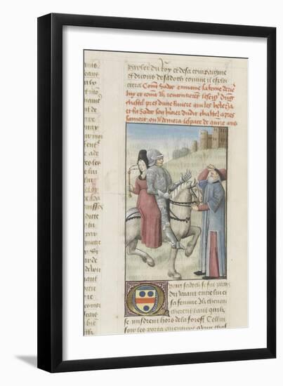 Roman de Tristan par Gilles Gracien-Everard de Espinques-Framed Giclee Print