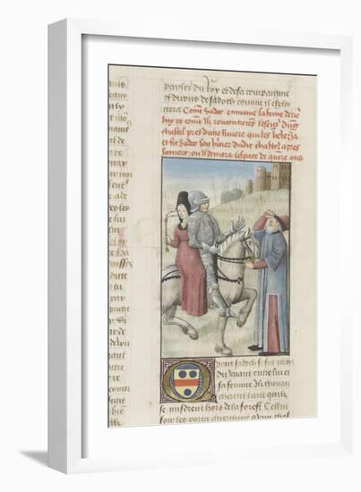 Roman de Tristan par Gilles Gracien-Everard de Espinques-Framed Giclee Print