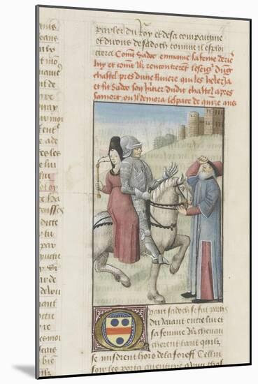 Roman de Tristan par Gilles Gracien-Everard de Espinques-Mounted Giclee Print